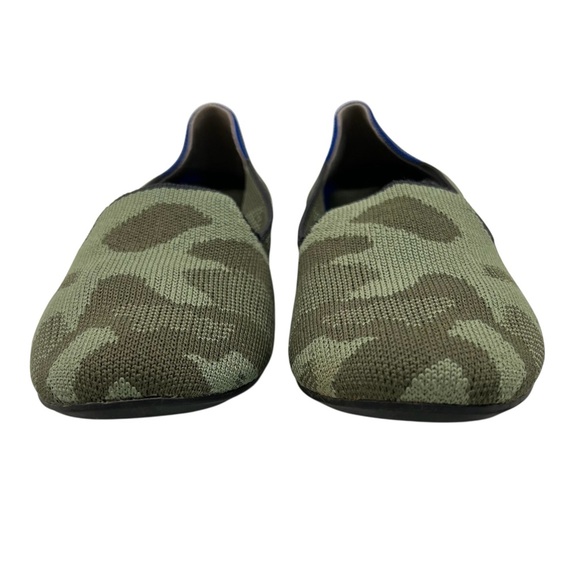 Rothy’s The Loafer Olive Camo Comfort Slip On Flats Women’s 7.5 - Picture 4 of 14